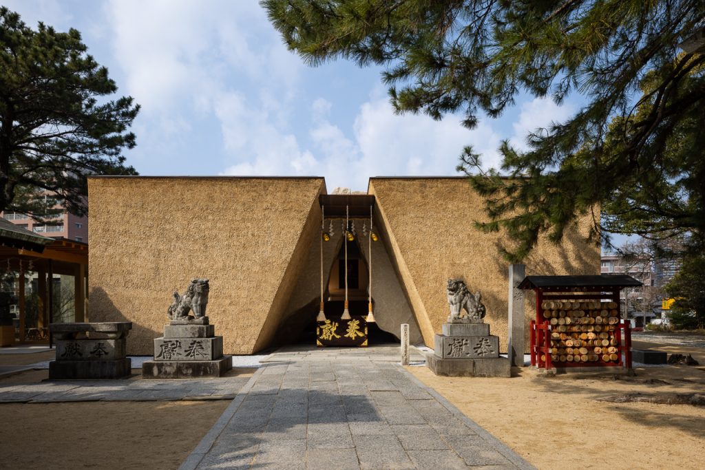 鳥飼八幡宮拝殿　見学会のお知らせ 5/21